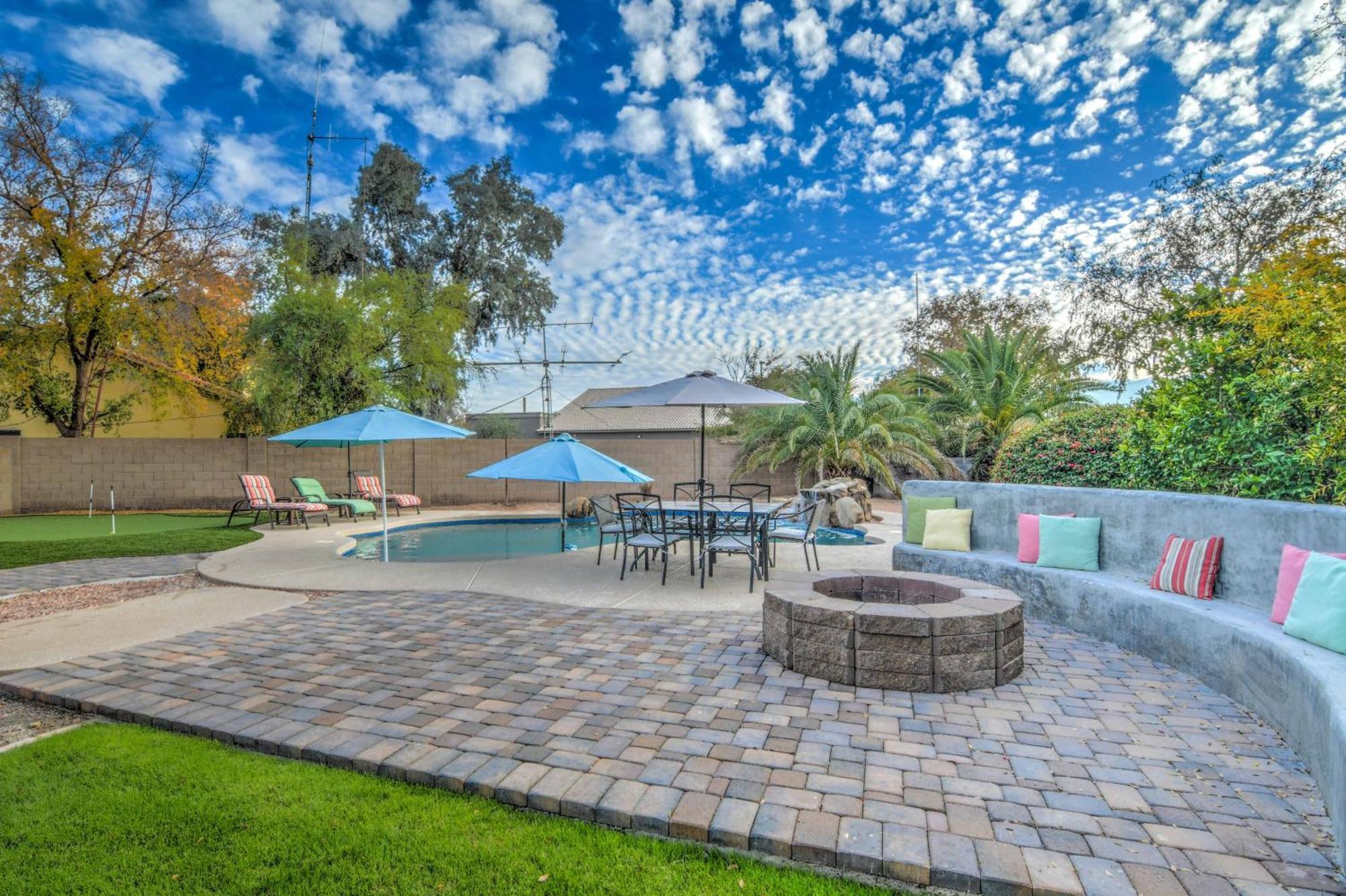 Route 66 Oasis In Downtown Gilbert With Heated Pool & Mini Golf Villa Екстериор снимка