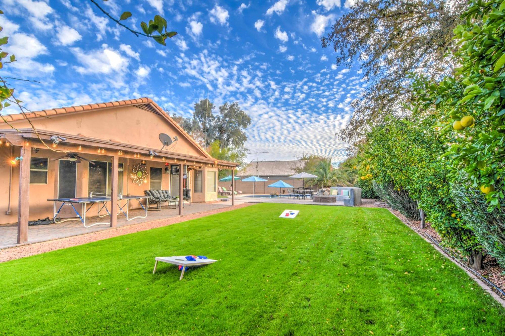 Route 66 Oasis In Downtown Gilbert With Heated Pool & Mini Golf Villa Екстериор снимка